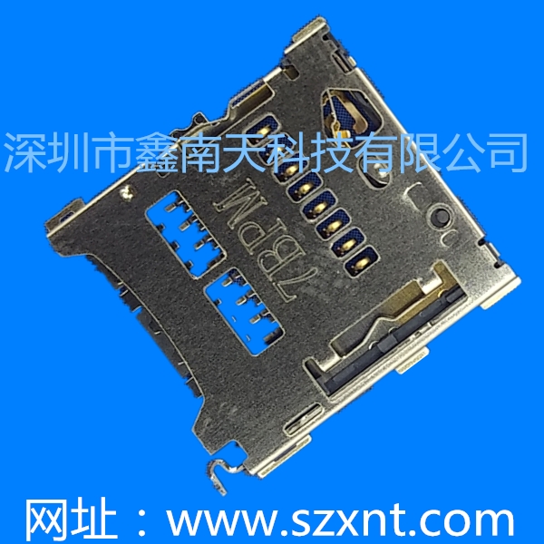 迪庆TF卡座TF/microSD with tray type