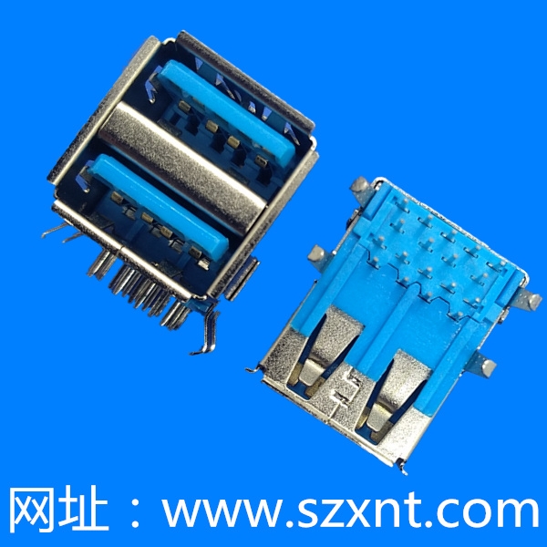 台州USB 3.0 双层 蓝色胶芯