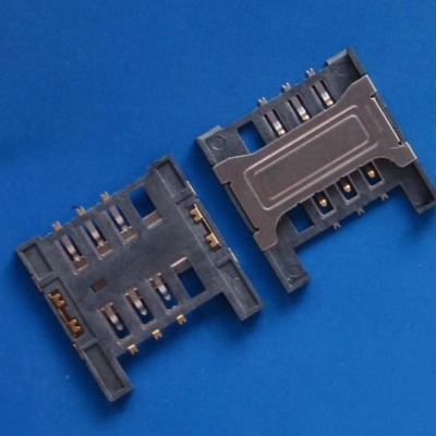 江苏Sim no-push type 6Pin (H=1.8mm) without column detection